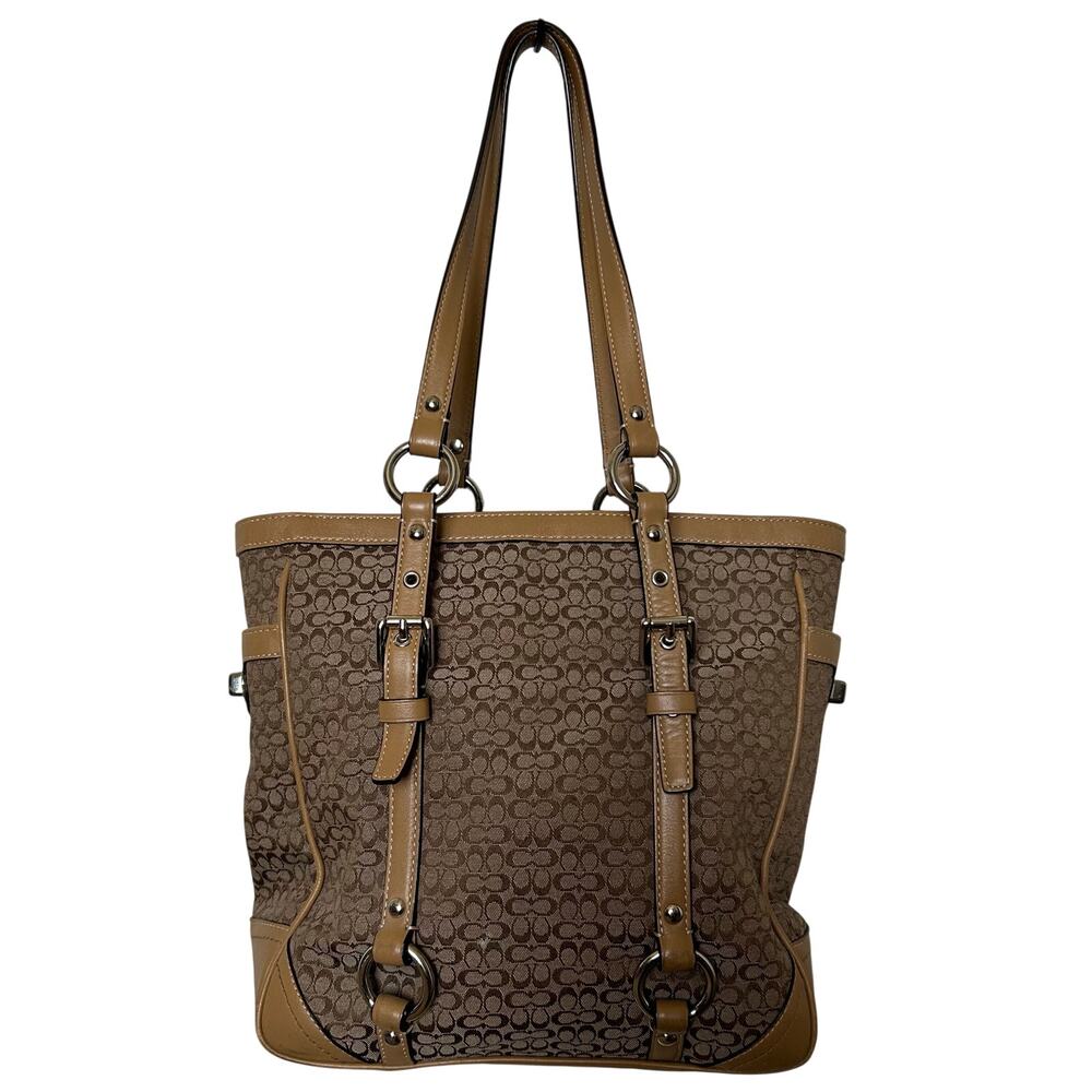 Coach Monogram Tote Purse